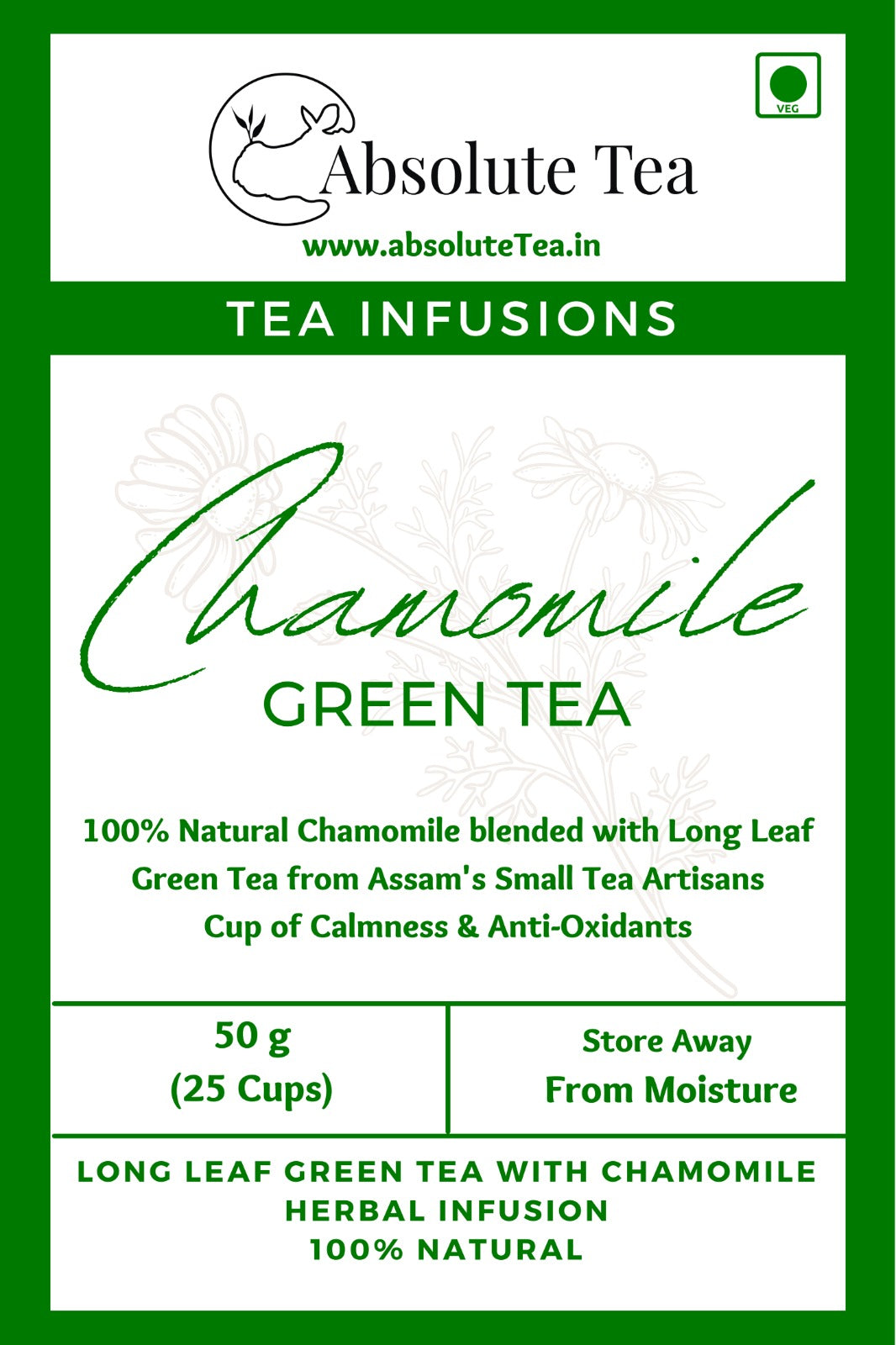 Chamomile Green Tea