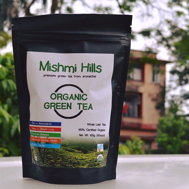 Mishmi Hills Green Tea 100g - Certified Organic