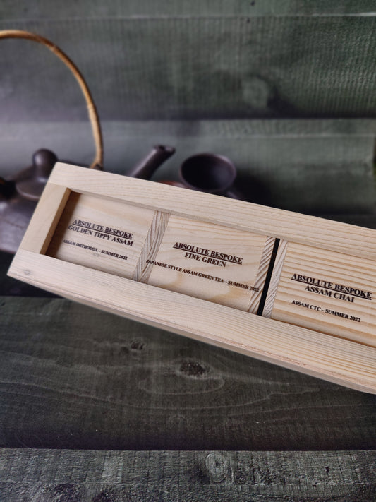 Absolute Bespoke - Tea in Wooden Boxes